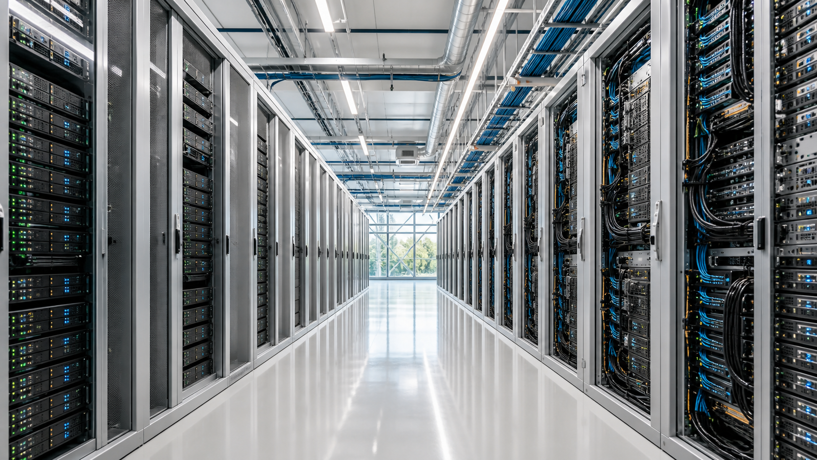 The data center scale behind AI infrastructure