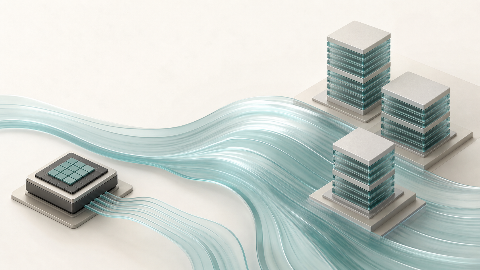 Data bandwidth flowing between compute units and memory