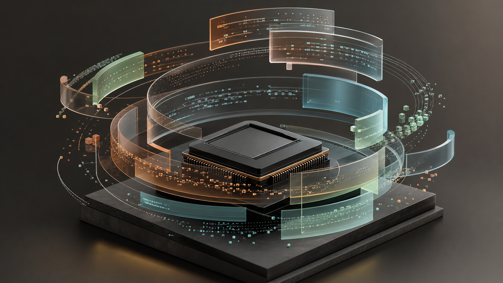Layers of software ecosystem forming around an AI chip